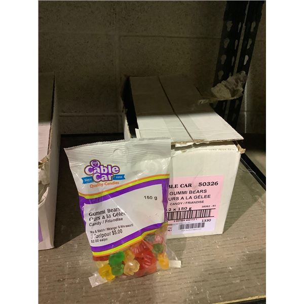 Case of Cable Car Gummi Bears (12 x 150g)
