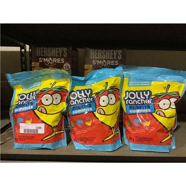 Jolly Rancher Misfits Gummies (3 x 850g)