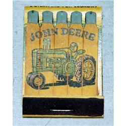 John Deere match book w/ “A” tractor