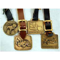 4 Fobs, Caterpillar, John Deere, Mack