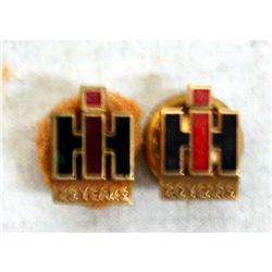 2 I.H. employee pins