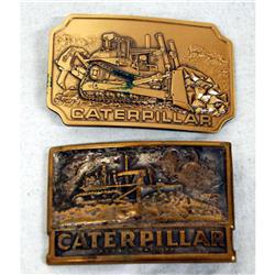 2-Caterpiller belt buckles
