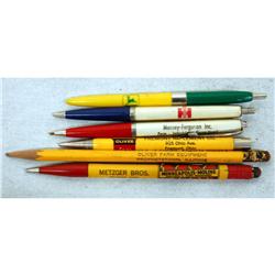 6 pens & pencils MM 2 Oliver JD I.H M-F