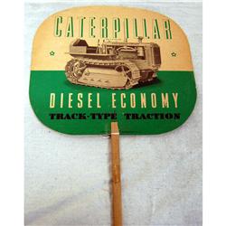 Caterpillar D-2 cardboard fan
