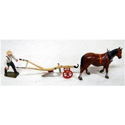 Britain’s man, horse & walking plow