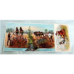 4 Tabb folding Stevens harrow trade card