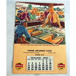 1953 Minneapolis Moline catalog calendar