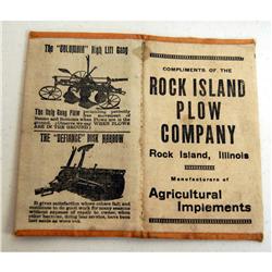 Rock Island pocket ledger horse drawn equip