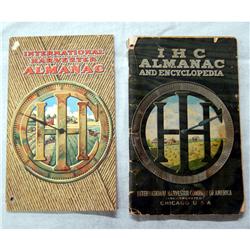 IHC 1911 & 1918 almanacs