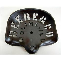 Deere “Cutt out” cast iron seat