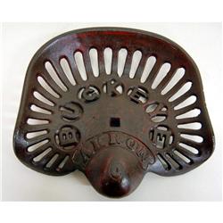 Buckeye “cut out” cast iron seat