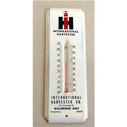 1950’s I.H. tin thermometer