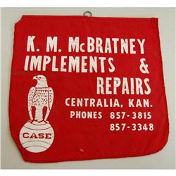 Case Safety flag w/old Abe logo