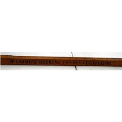 Stenciled McCormick Deeringcultivator tongue
