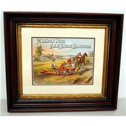 Wm. Anson wood "man on binder poster"