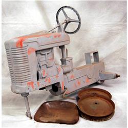Large Farmall M pedal tractor rebuilder