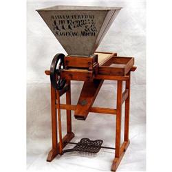 A.T. Ferrell bean sorter w/ stenciling.