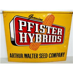 Phister Hybrids corn sign double sided
