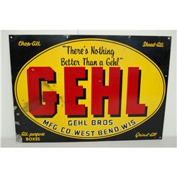 20” x 14” Gehl Farm equipment sign