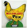 Image 1 : Kraft Pex chicken sign embossed