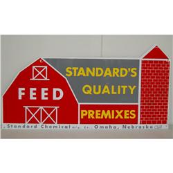 Standard's feed premixes sign