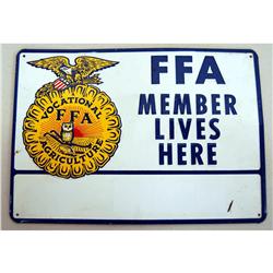 FFA member sign