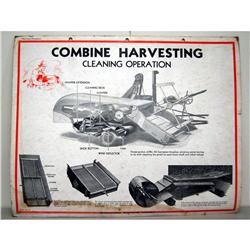 I.H. combine sign