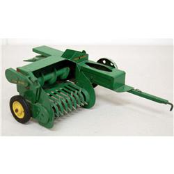 John Deere metal tooth baler
