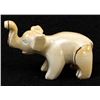 Image 4 : Zuni Travertine Elephant Fetish by Hiram Peynetsa