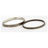 Image 1 : 2 Sterling Silver Bangle Bracelets