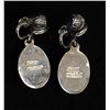 Image 6 : Taxco Sterling Leverback Clip-On Earrings