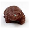 Image 2 : Native American Navajo Pipestone Badger Fetish by Sammy Smith