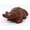 Image 4 : Native American Navajo Pipestone Badger Fetish by Sammy Smith