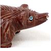 Image 9 : Native American Navajo Pipestone Badger Fetish by Sammy Smith