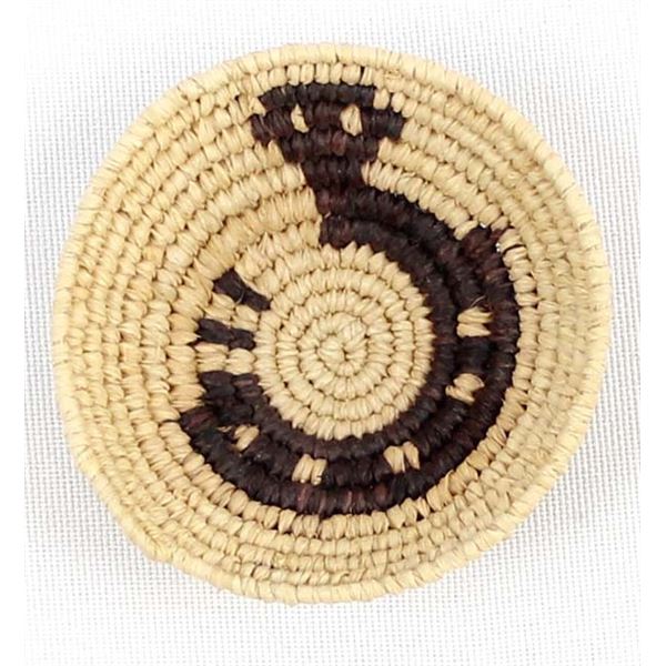 Miniature Native American Rattlesnake Basket