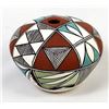 Image 1 : 2006 Acoma Polychrome Pottery Seed Jar