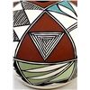 Image 2 : 2006 Acoma Polychrome Pottery Seed Jar
