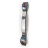 Image 1 : Navajo Old Pawn Sterling Chip Inlay Watch Band