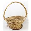 Image 1 : Large Sweetgrass Single Handle Basket
