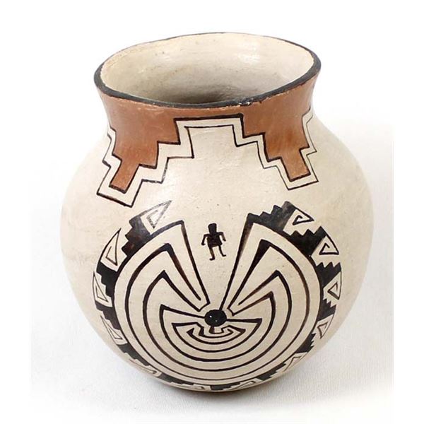 Tohono O'odham Pottery Jar by Angea Family