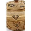 Image 2 : Ethnic Tri-Colored Lidded Basket