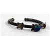 Image 4 : Heavy Cast Metal Turtle & Paua Shell Bracelet