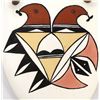 Image 2 : 2006 Acoma Hand Painted Ceramic Pottery Canteen