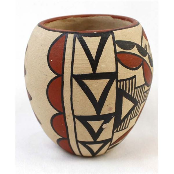 Jemez Polychrome Pottery Jar by Vangie Tafoya