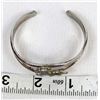Image 9 : Navajo Sterling Chip Inlay Horse Bracelet