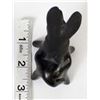 Image 11 : Santa Clara Blackware Pottery Donkey by Gutierrez