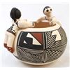 Image 1 : Native American Acoma Friendship Pottery Bowl