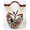 Image 2 : Jemez Pottery Wedding Vase by G. Sandia