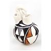 Image 1 : Acoma Miniature Pottery Wedding Vase by A. Corpuz