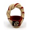 Image 2 : Native American Jemez Pottery Basket